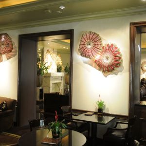 Robert Kaindl Wall Sconces at Beverly Hills Hotel